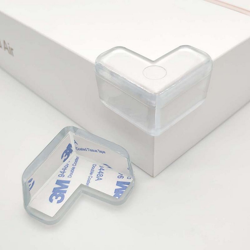 Bịt cạnh bàn silicon miếng bịt góc bàn trong suốt tránh va đập an toàn DANA