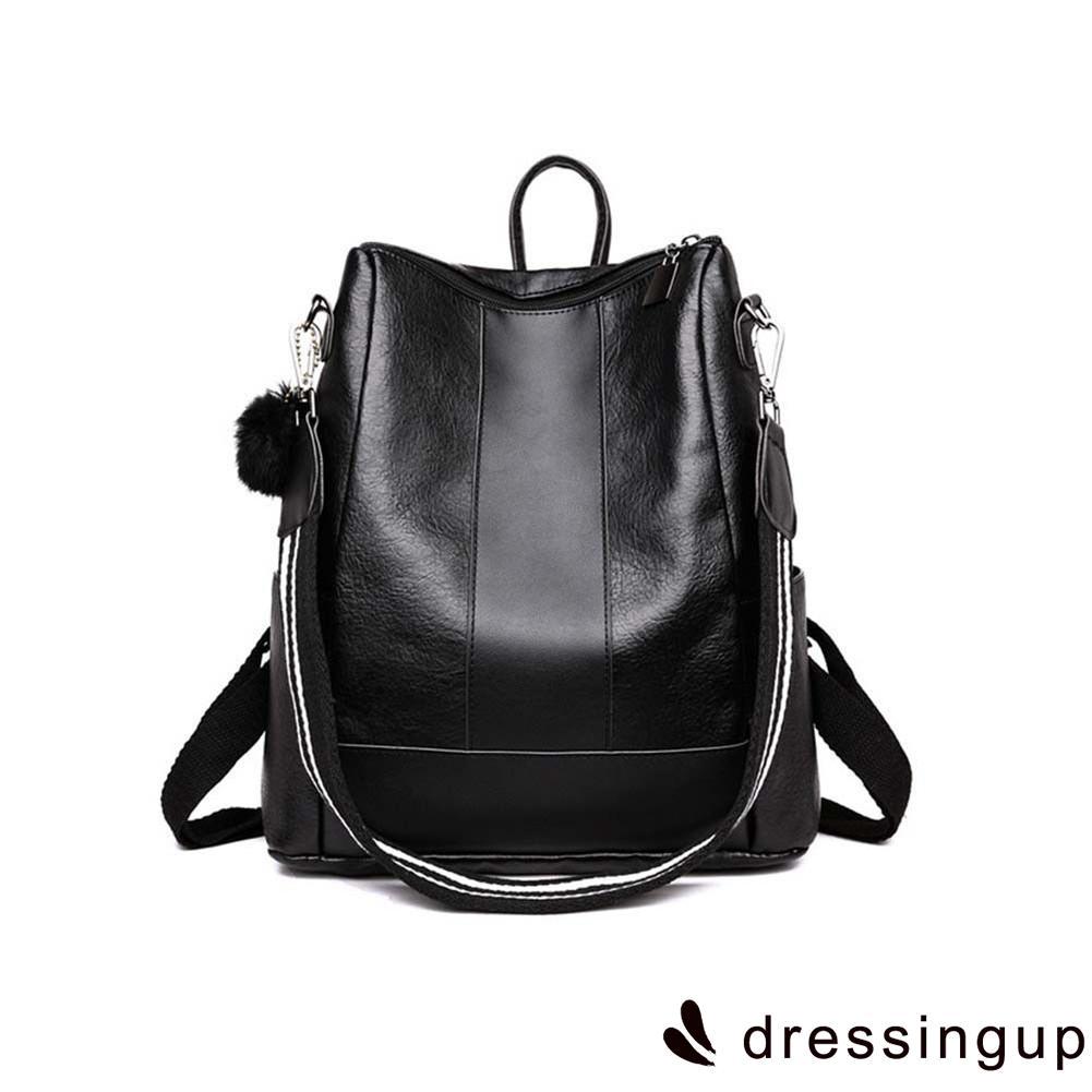 Balo da pu phong cách retro thời trang cho nữ