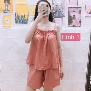 Đồ mặc nhà đùi tầng ca rô siêu hot