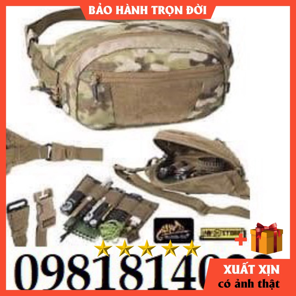 Túi đeo chéo bao tử nam Helikon-Tex Possum WAIST PACK Cordura VẢI CHỐNG NƯỚC TUYỆT ĐỐItúi đeo bụng ngang hông đeo vai