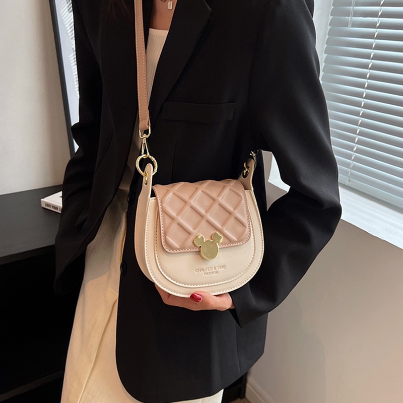 Ielgy Túi Đeo Vai Hình Thoi Có Thể Điều Chỉnh Kích Thước Cho Nữ