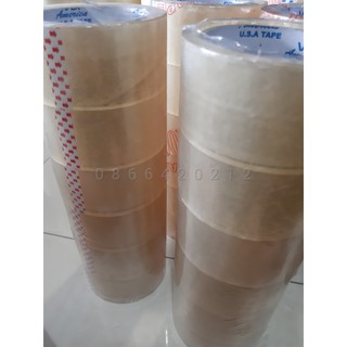 Băng keo trong khổ 48mm 100yard, 200yard (bán lẻ từng cuộn)
