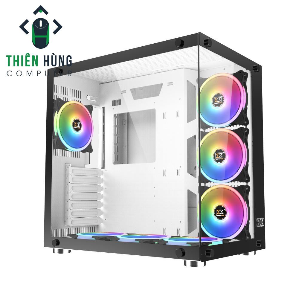 Vỏ máy tính (Case) XIGMATEK AQUARIUS PLUS - TRẮNG (KHÔNG FAN)