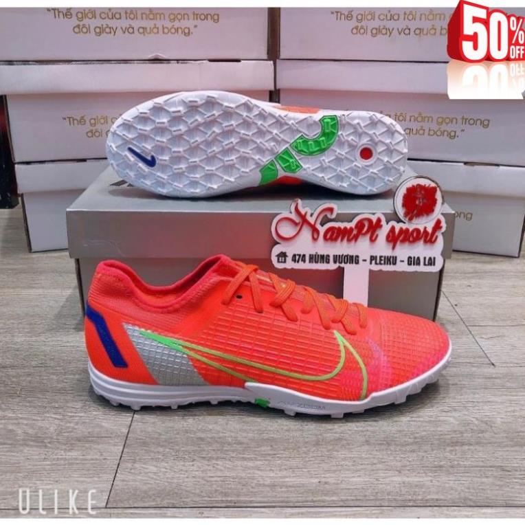 (CÓ BẢO HÀNH) BẢN ĐẸP CỔ CHUN VAPOR 14 PRO TF | Giày bóng Đá Giá Rẻ NamPt Sport *
