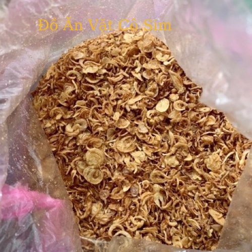 [Giòn Ngon] 500 gram Hành Phi Thơm Ngon Không Ngấm Dầu Mỡ