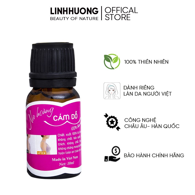 Tinh chất nở ngực Linh Hương Nữ hoàng cám dỗ 10ml