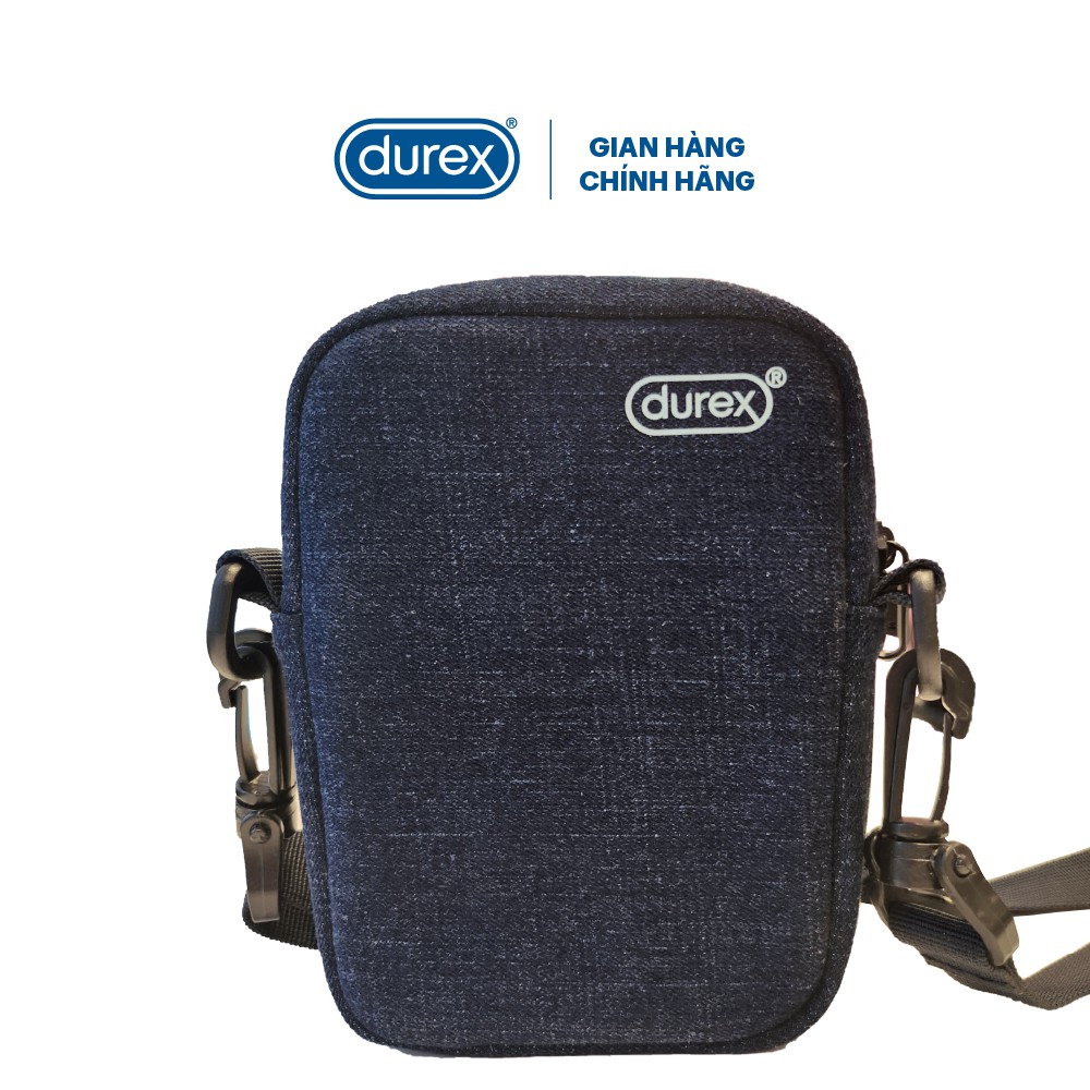 Túi đeo vai mini vải jeans Durex