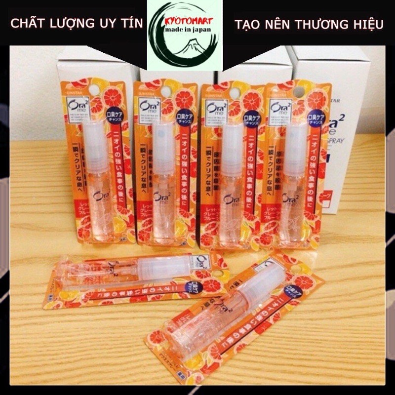 XỊT THƠM MIỆNG SUNSTAR ORA2 CHAI 6ML - HÀNG NHẬT NỘI ĐỊA