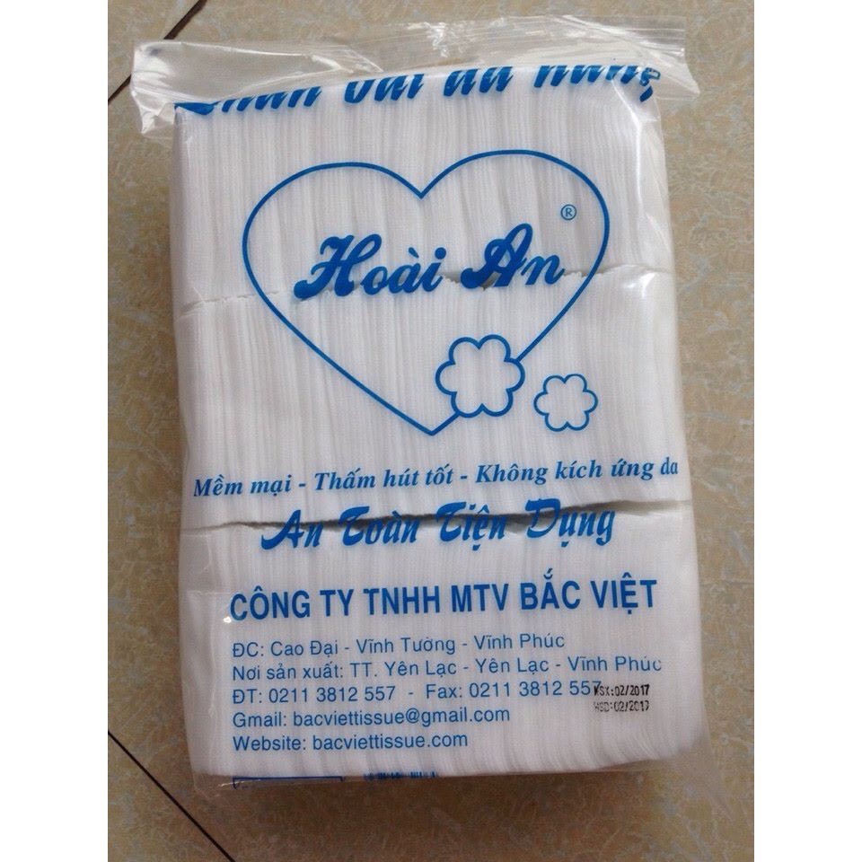 Khăn vải khô đa năng túi to Hoài An 300gr  - K13