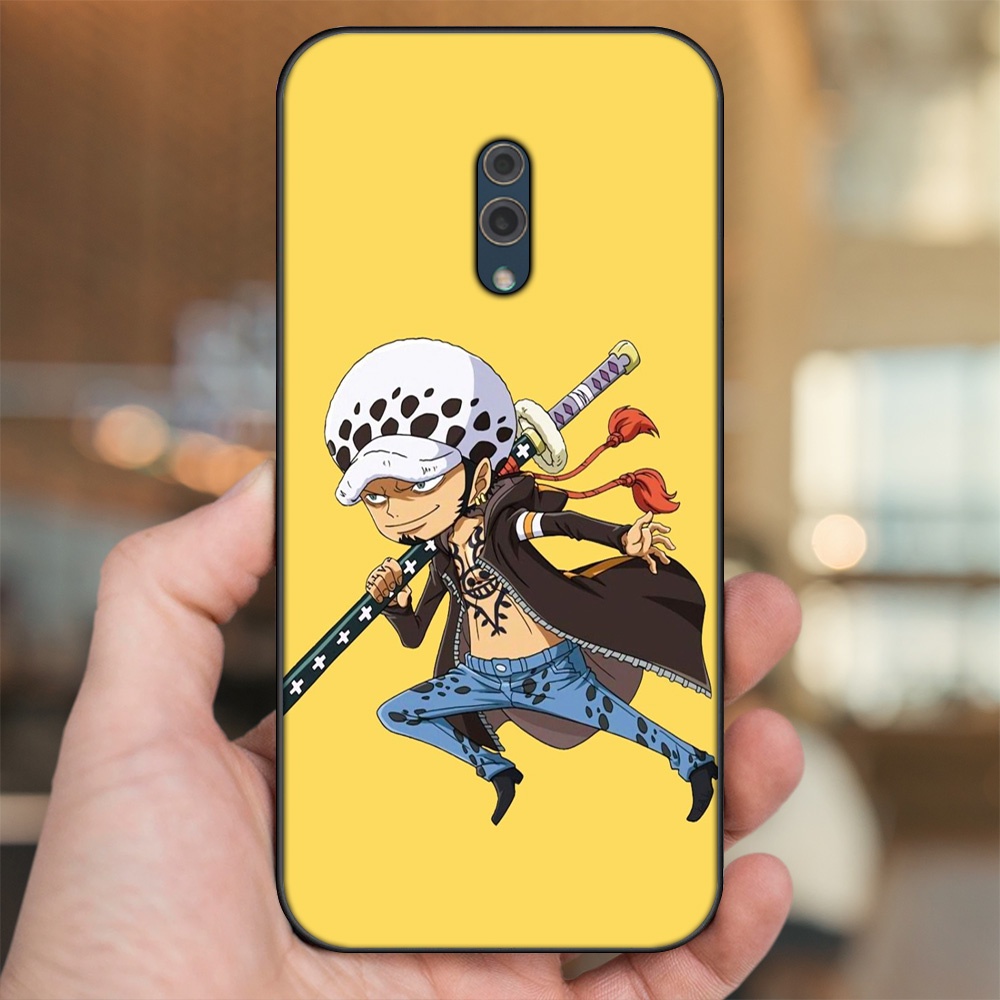 Ốp lưng Oppo K3 viền đen in hình Law One Piece