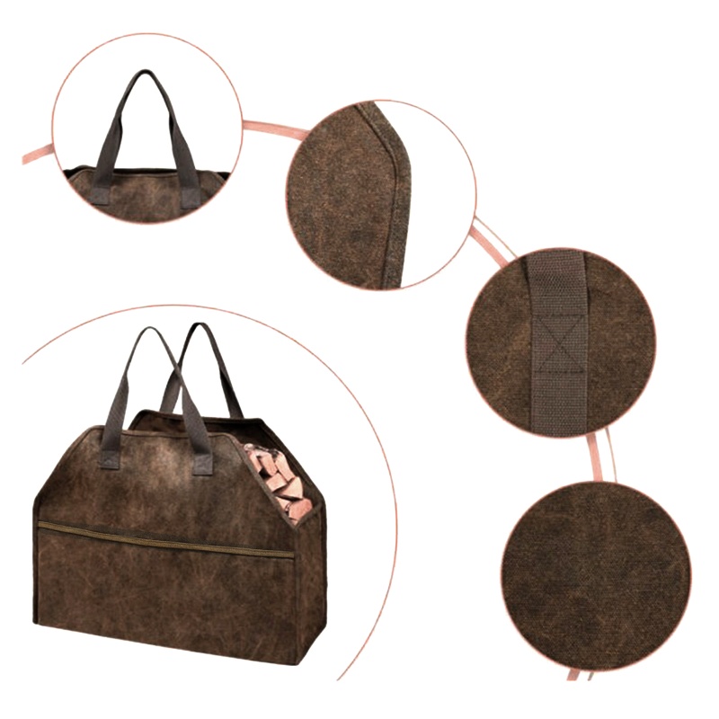 Giá Đỡ Vải Bạt Bền Bỉ Dùng Đựng Củi / Gỗ