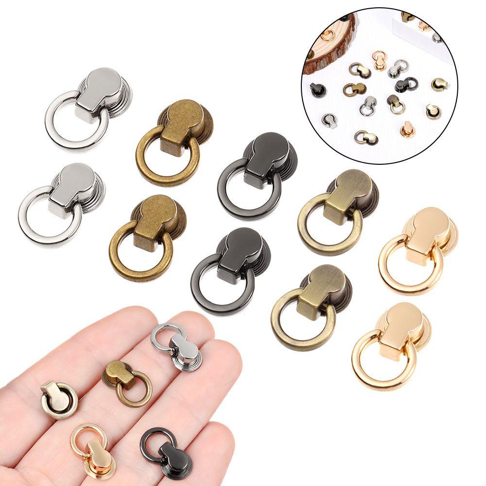 Set 5 Phụ Kiện Kẹp Túi Xách 5 Màu Kèm Vòng Chữ O