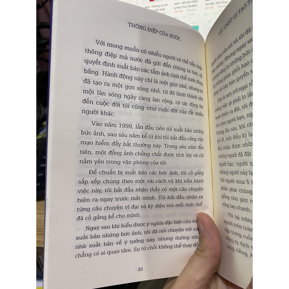 Sách - Thông điệp của nước ( Thái Hà )