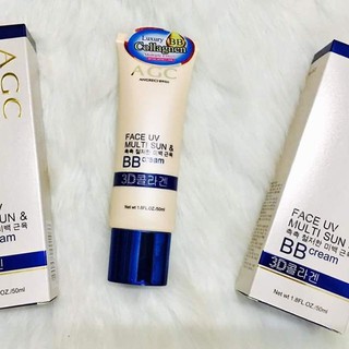 Kem nền BB Cream AGC Hàn Quốc nắp xanh trang điểm da siêu mịn-HN059
