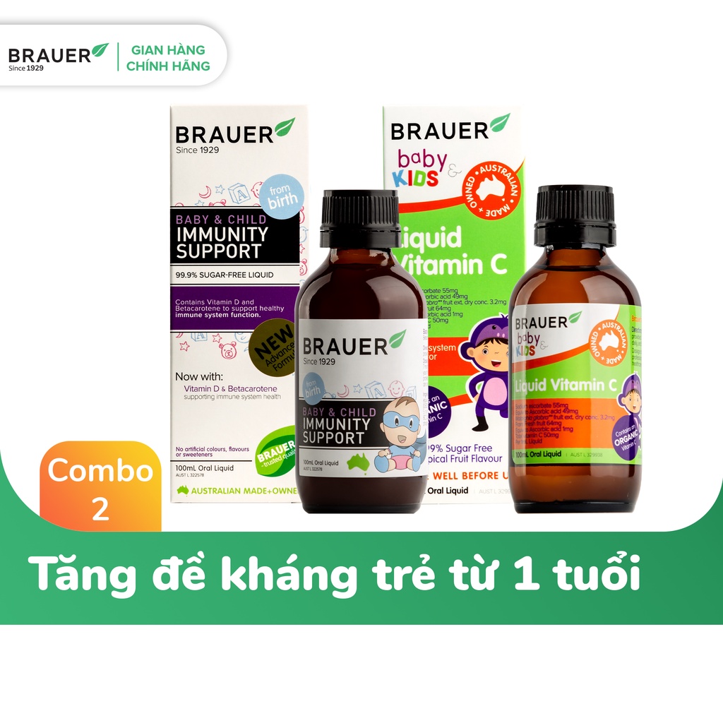 Brauer Baby Kids Tăng đề kháng cho trẻ từ 1 tuổi trở lên