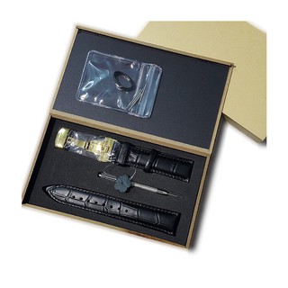 Dây da đồng hồ full box | Vân cá sấu