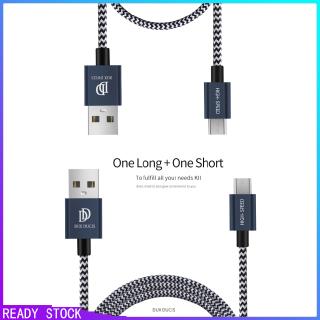 Pgdây cáp sạc dux ducis k-two micro 100cm+20cm