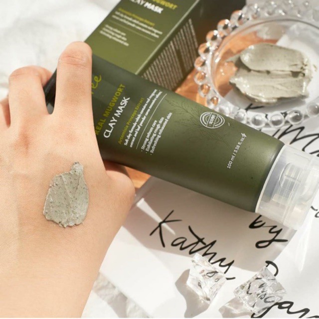 Mặt nạ đất sét ngải cứu Isntree Real Mugwort Clay Mask