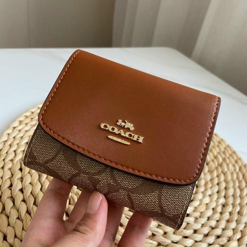 VÍ COACH Small Wallet