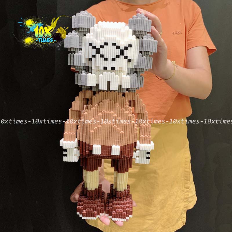 Đồ chơi lắp ráp 3d mô hình lắp ráp Kawss siêu to 48cm quà tặng sinh nhật bạn gái, bạn trai 10xtimes, đồ decor