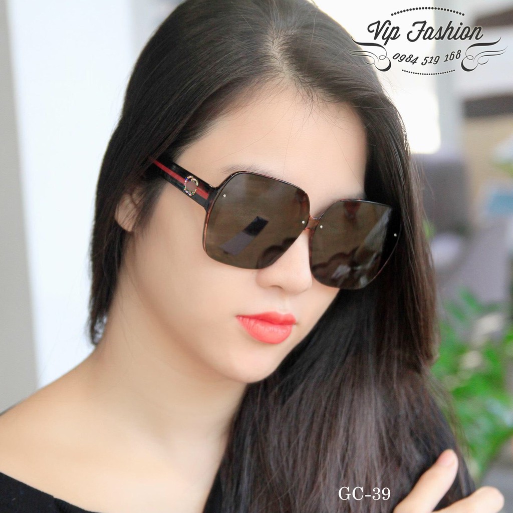 Kính mát nữ thời trang sang chảnh GC. Kính râm nữ cao cấp Polarized, chống UV400