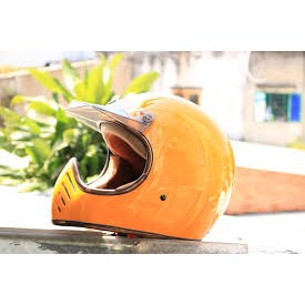Mũ bảo hiểm Fullface Royal H1 Vàng Cam cao cấp (Đủ màu)