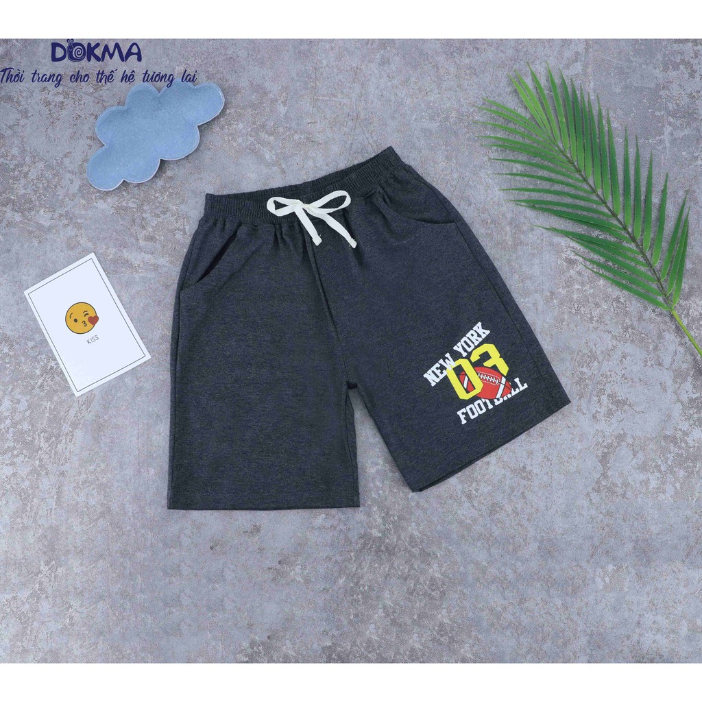DQ196 Quần short cotton BT đại Dokma (7-12T)