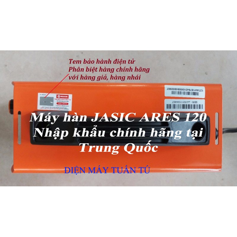 MÁY HÀN QUE ĐIỆN TỬ JASIC-ARES 120