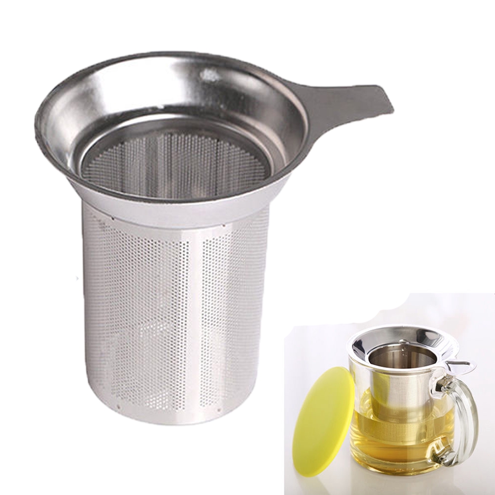 Dụng cụ lọc trà chất liệu thép không gỉ có thể tái sử dụng