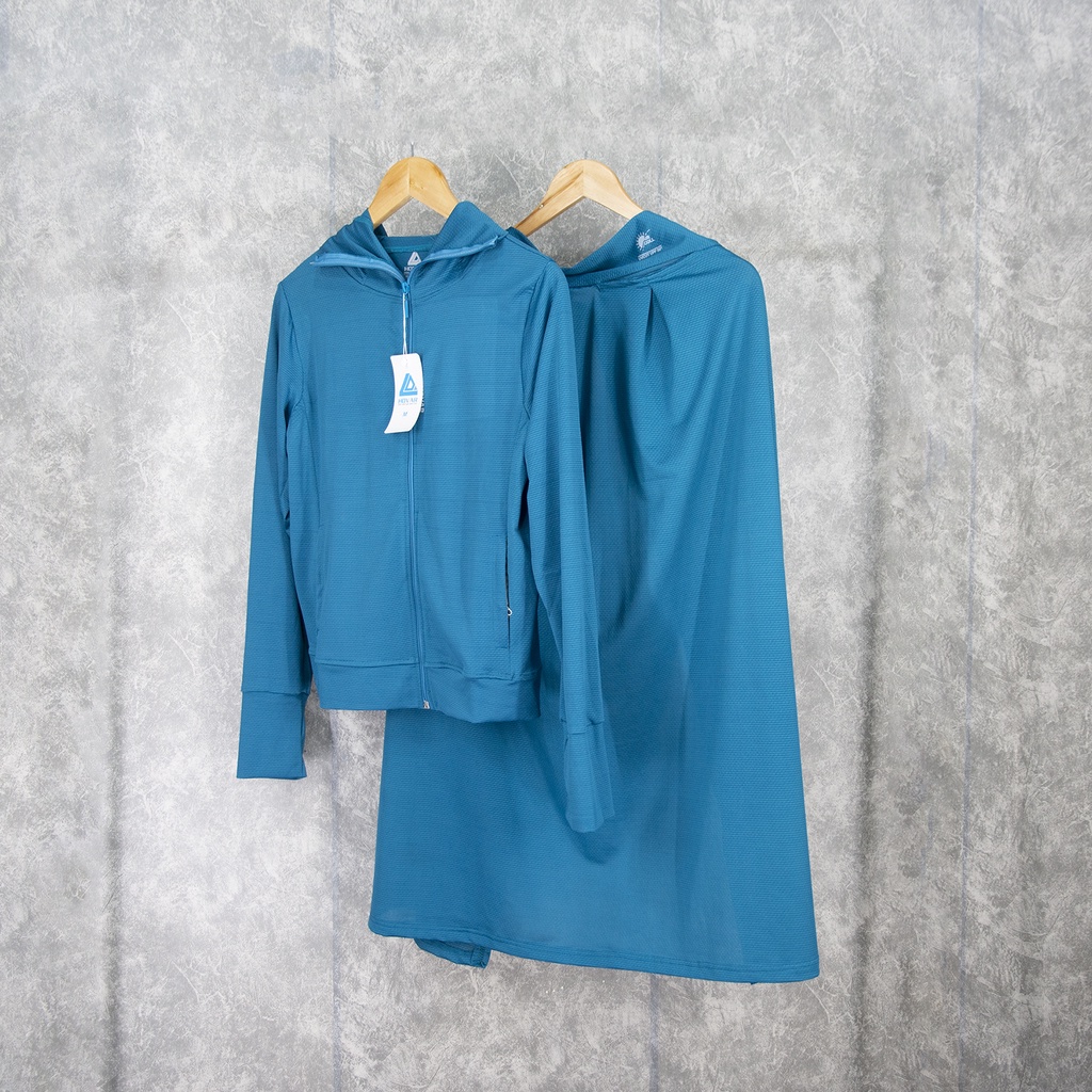 Set Áo nắng thông hơi và chân váy nắng