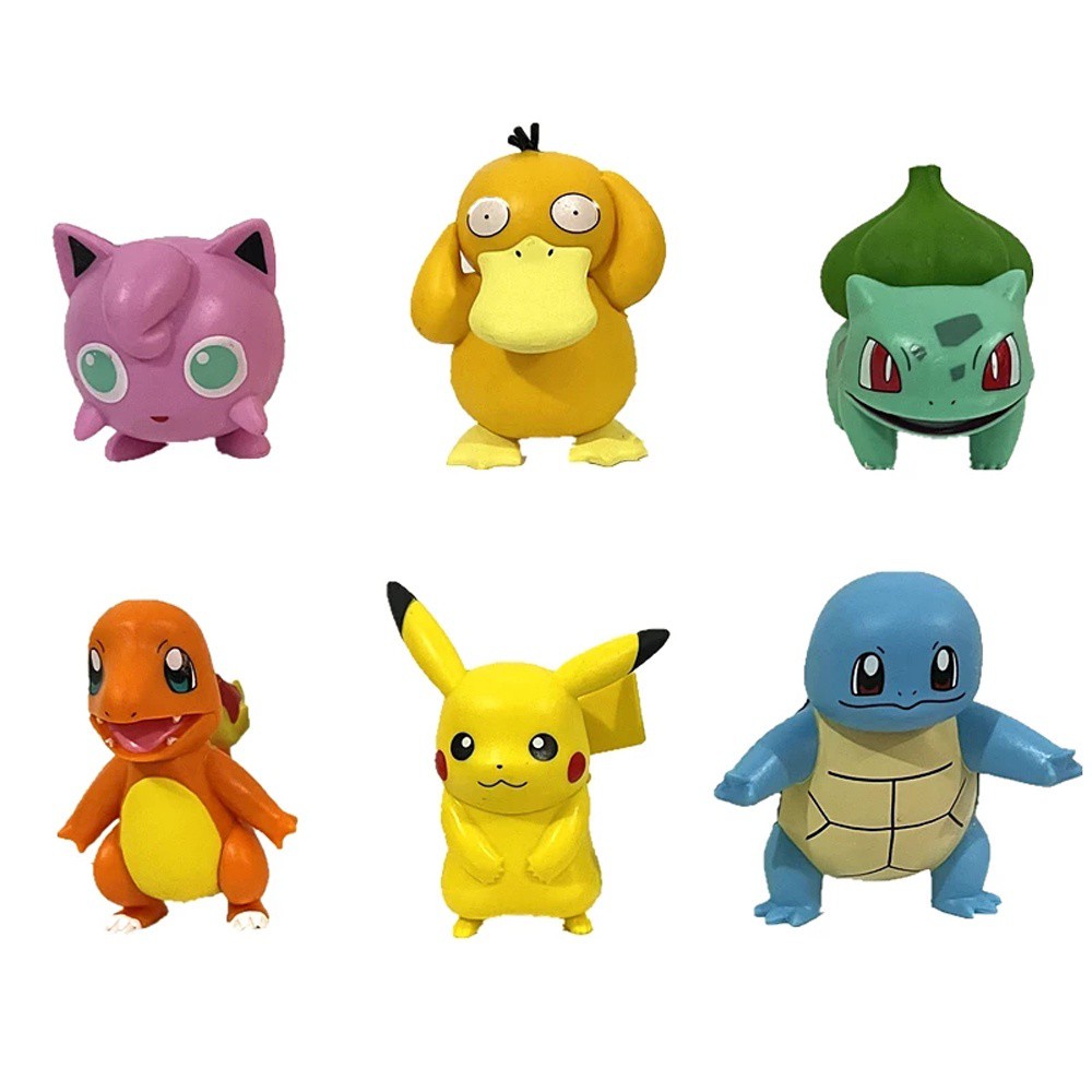 24-120 Mô hình đồ chơi Pokemon mini dễ thương 2-4cm