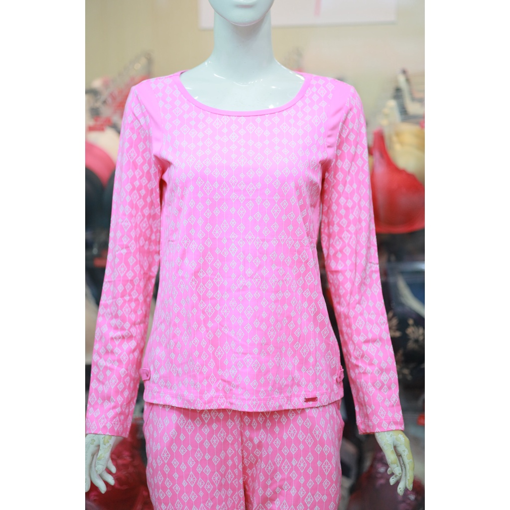 [CHÍNH HÃNG] Bộ đồ mặc nhà thu đông dài tay WINNY - set áo dài tay quần dài cao cấp màu hồng ấm áp mùa thu đông | BigBuy360 - bigbuy360.vn