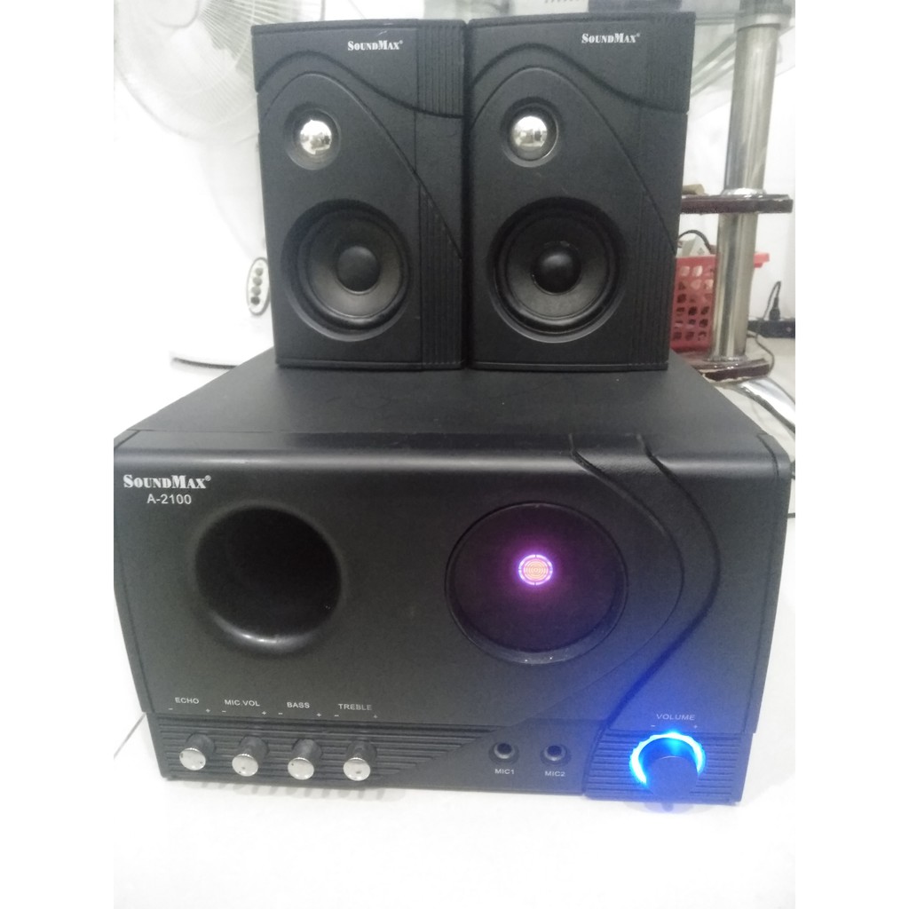 Loa vi tính soundmax A2100 2.1 Đã qua sử dụng