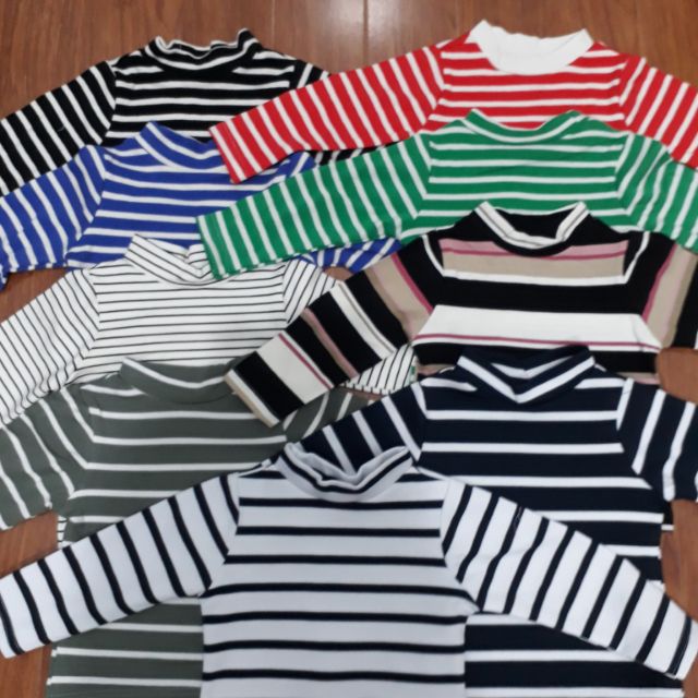 Ao cổ 3p vải xuất siêu đẹp giảm siêu sốc từ 1- 5. 45k. từ 6-8 55k