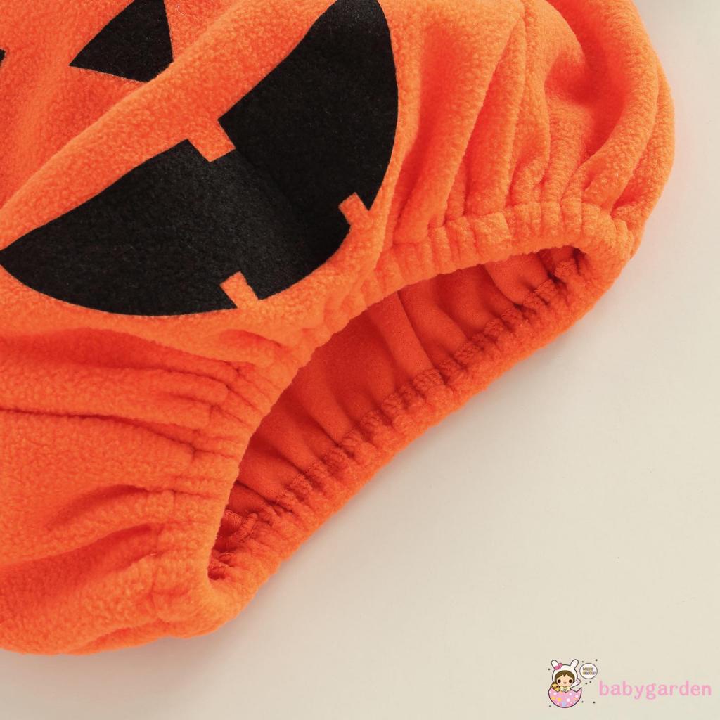 Áo Tank Top Sát Nách + Nón Phong Cách Halloween Đáng Yêu Cho Bé 0-3 Tuổi