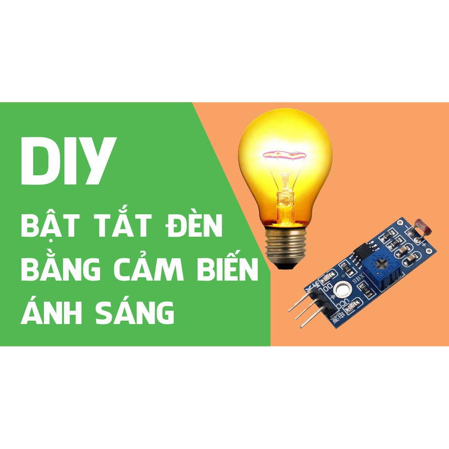 Module Cảm biến Ánh Sáng LM393 (quang trở)