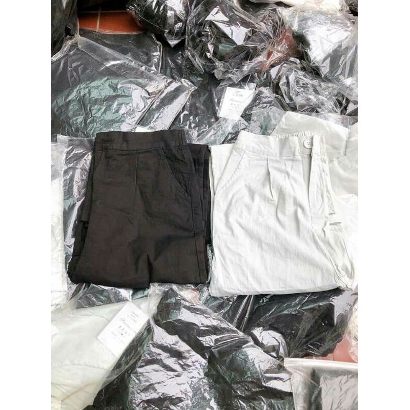 Quần đũi ngắn ống rộng nữ thoải mái, mềm mại mát mẻ