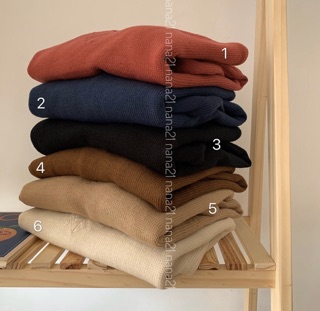 Áo len cổ V chất dày dặn