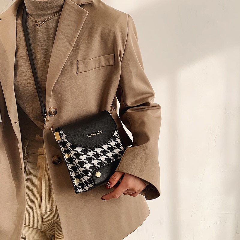 Túi Đeo Chéo Vuông Nhỏ Phong Cách Hàn Quốc Mới Cho Nữ