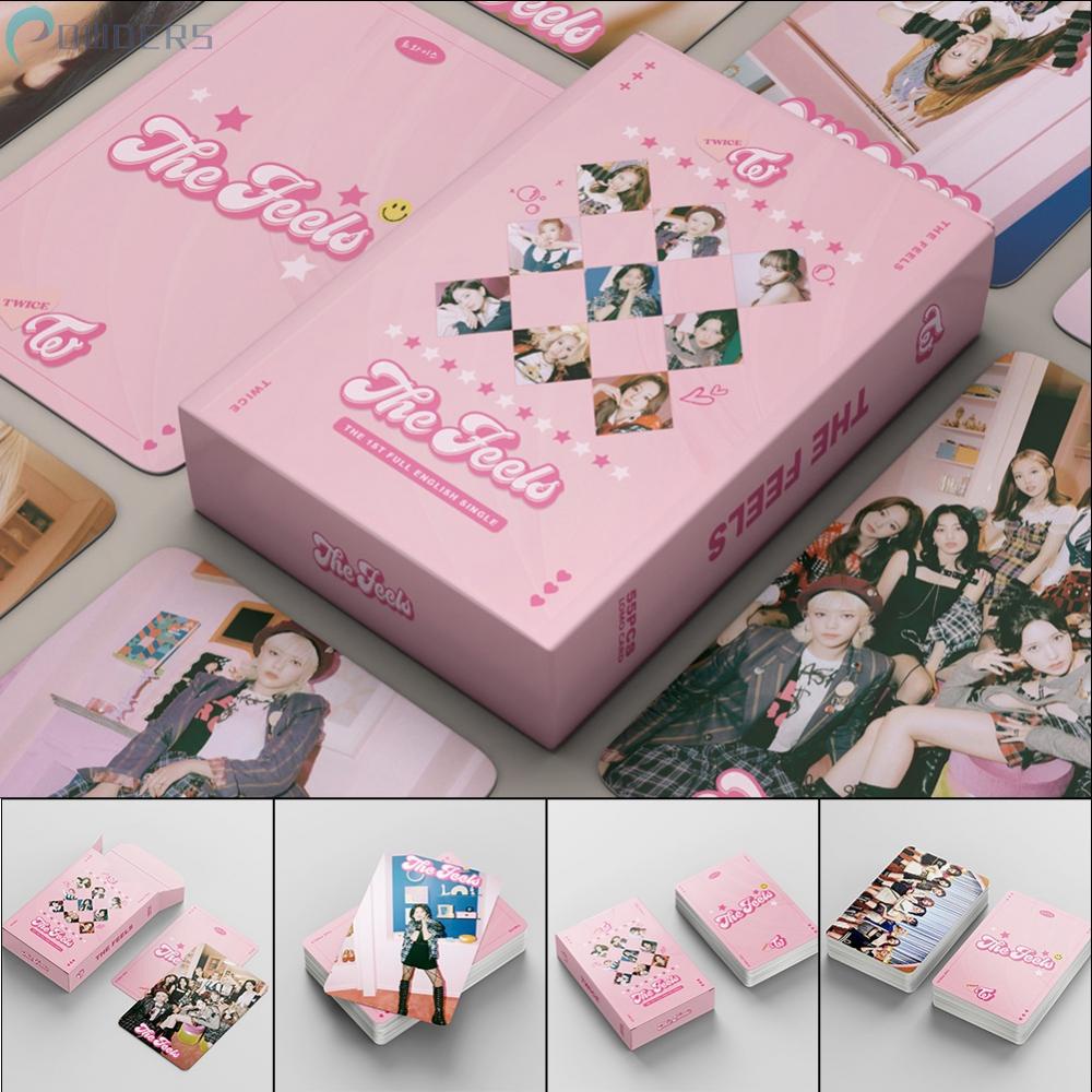Hộp 54 Ảnh Lomo Card Nhóm Nhạc TWICE 2021