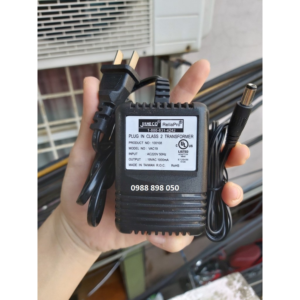 Adapter xoay chiều AC 220V Ra AC 19V 1000ma