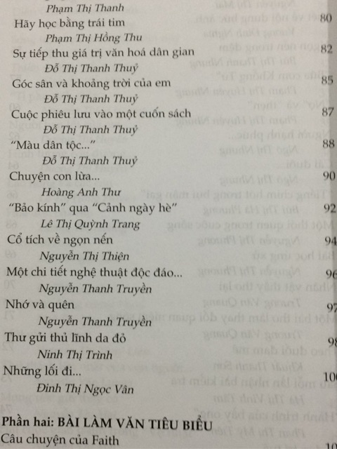 Sách - Tuyển tập Đề bài và bài văn theo hướng Mở Tập 2