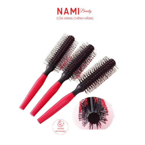 Lược Tròn. Tạo kiểu cho tóc uốn xoăn, tóc phồng . NAMI