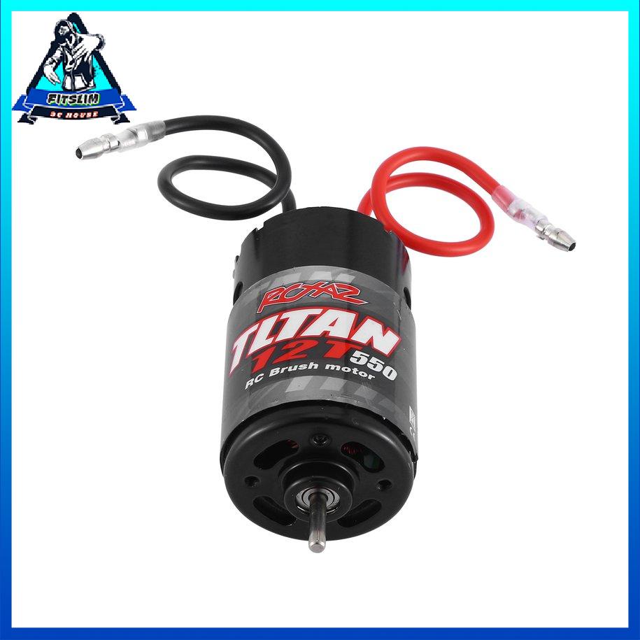 550 Động cơ chải 12T 21T 29T 35T cho các bộ phận xe RC trục bánh xích 1:10 RC [8/12]