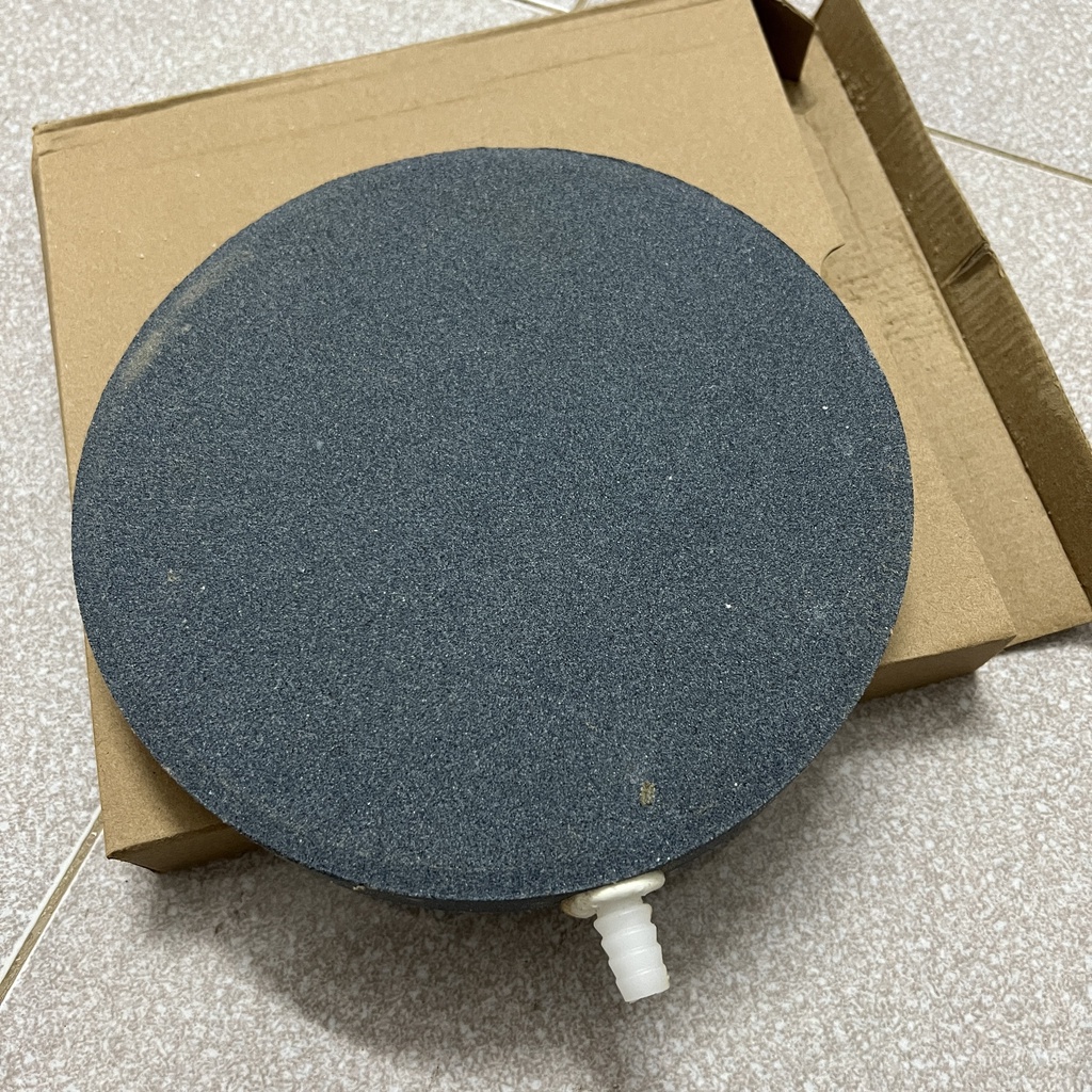 Đĩa Sủi Khí Oxy Đường Kính 20cm Dùng Cho Bể Cá Cảnh, Hồ Cá Ngoài Trời (đĩa mịn, bọt khí ra mịn, đều)