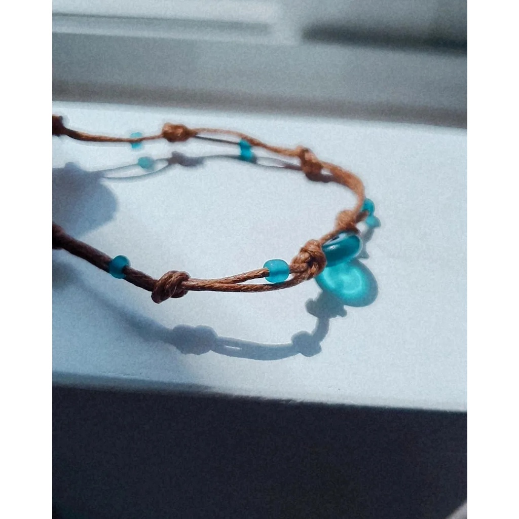 Choker Evil Eye Xanh Ngọc Bohemian | VALE.SOMETHINGBOHO