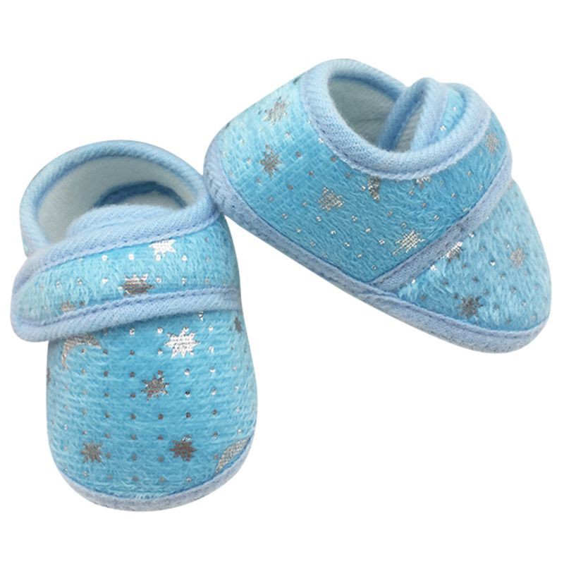 Giày vải in hoạ tiết ngôi sao cho bé