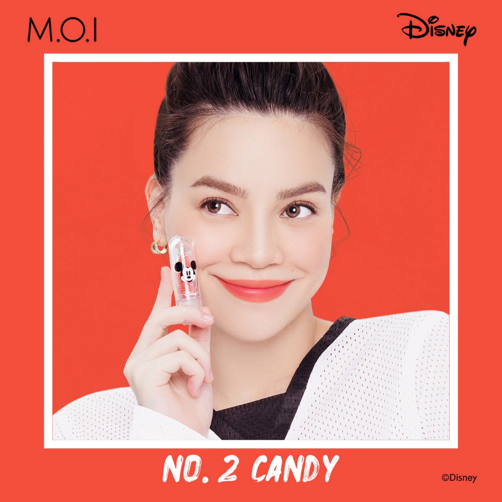 Son dưỡng M.O.I Cosmetics Mickey's Magic Lips Màu Milk - số 1 trong suốt, có màu, mùi thơm, cấp ẩm và mềm mượt 3.3g