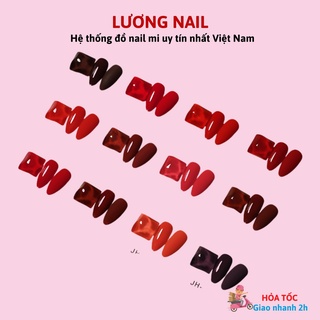 Sơn gel AS sơn móng tay gel tone đỏ chery đỏ mận đỏ đô đỏ trầm mã JH