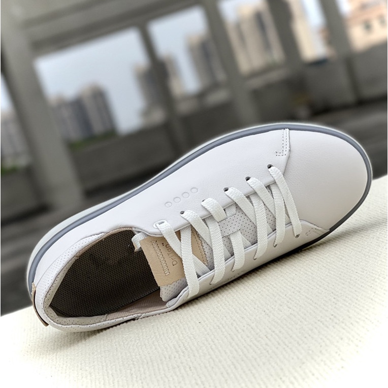 ECCO Giày Thể Thao Chơi golf Chất Liệu Da Thời Trang Cho Nam